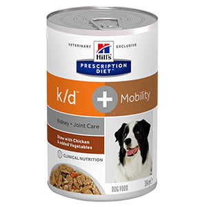 Hills PD Canine K/D plus Mobility Chicken and Vegetable Stew 354 g