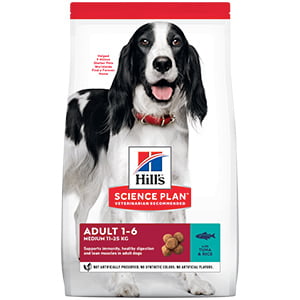 Hills SP Canine Adult Medium Tuna and Rice 12 kg