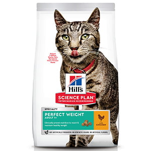 Hills SP Feline Adult Perfect Weight Chicken 1.5 kg