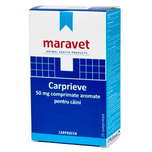 Carprieve Flavoured 50 mg 20 tb