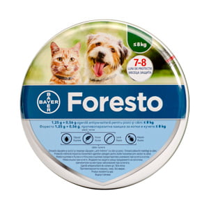 Foresto collar for cats and small dogs