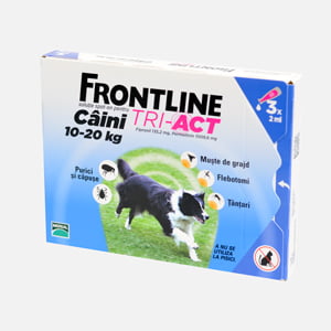 Frontline Tri-Act M (10-20kg) x 3 pipete