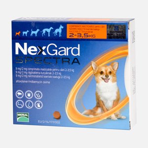 Nexgard Spectra Dog XS (2-3.5kg) 9