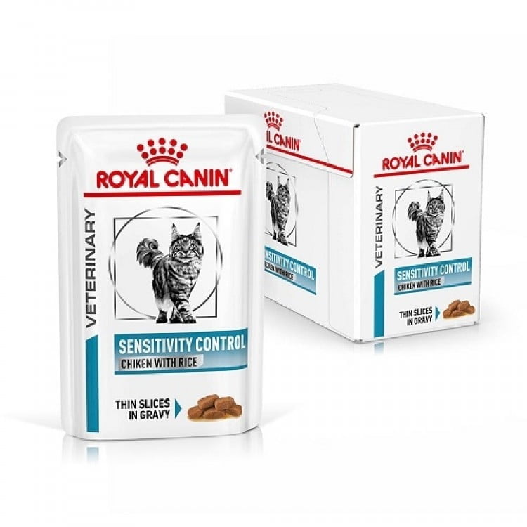 Royal Canin Sensitivity Control Cat, 12 plicuri x 85 g
