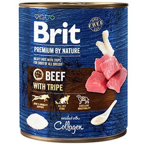 Brit Premium by Nature Beef with Tripes 800 g conserva