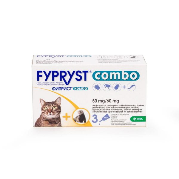 Fypryst Combo Cat  x 3 pip