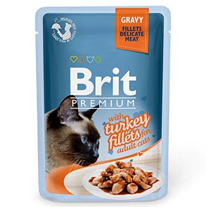 Brit Cat Delicate Turkey in Gravy 85 g