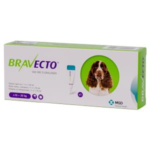 Bravecto Spot On Dog 500 mg (10-20 kg)