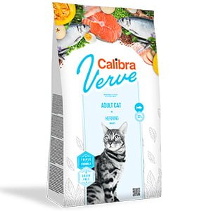 Calibra Cat Verve Grain Free Adult Herring 750 g