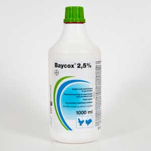 Baycox Oral Solution 2,5% x 1L