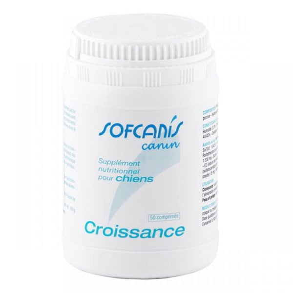 Sofcanis Croissance Caine 50 Comprimate