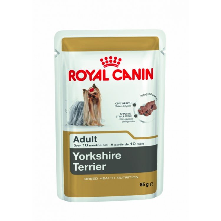 Royal Canin Yorkshire Terrier Adult, 12 plicuri x 85 g