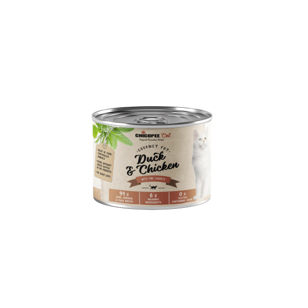HRANA UMEDA PENTRU PISICI SUPER-PREMIUM CHICOPEE RATA&PUI PATE 200G/H5085