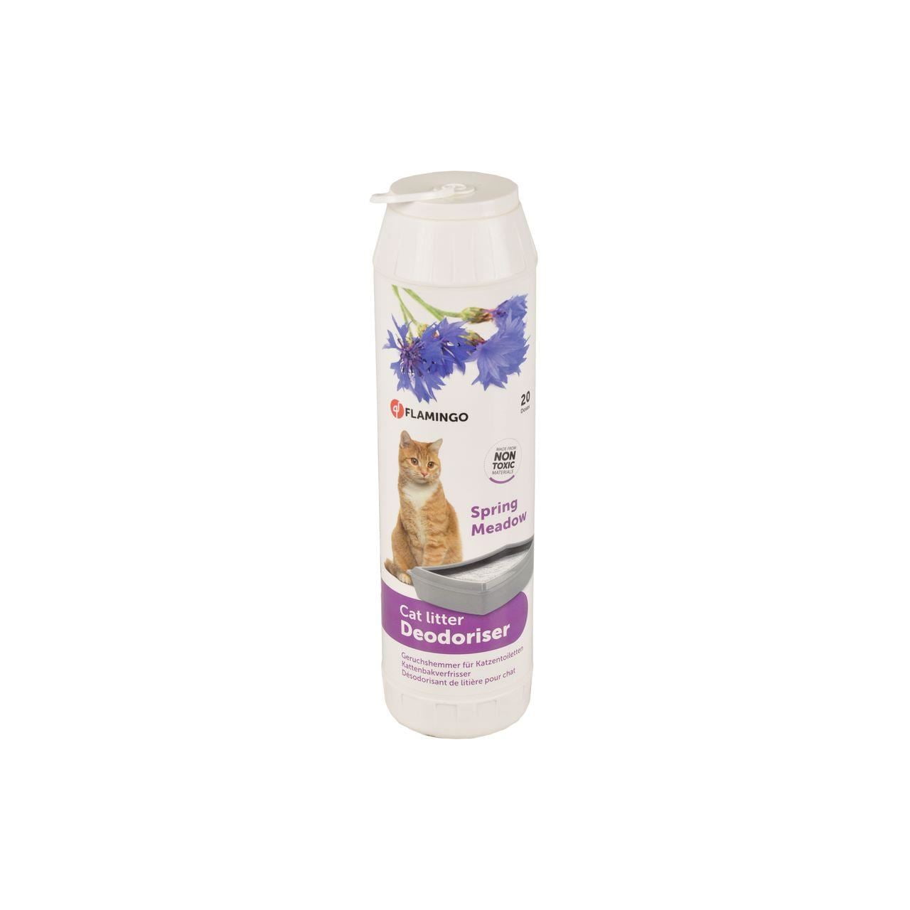 Deodorant litiera pentru pisici spring meadow flamingo 750g(12buc/bax)
