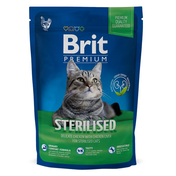 Brit Premium Cat Sterilised 800 g