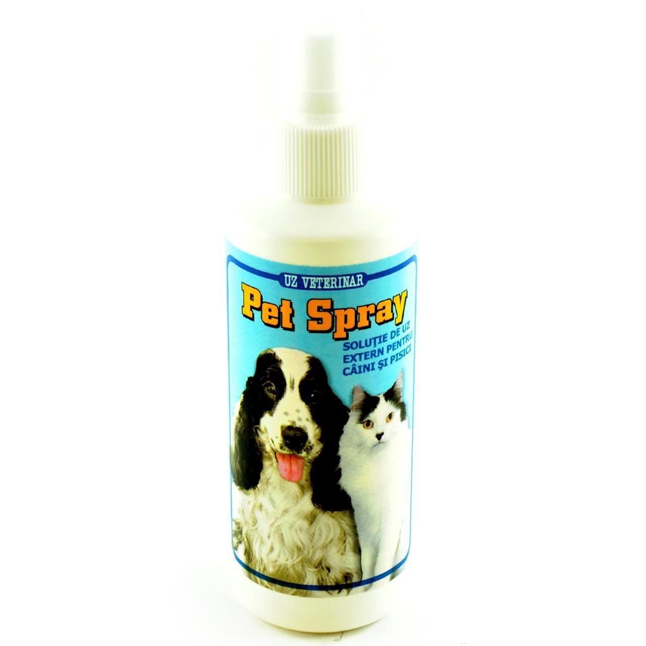 Antiparazitar extern pentru caini si pisici pet spray 200ml