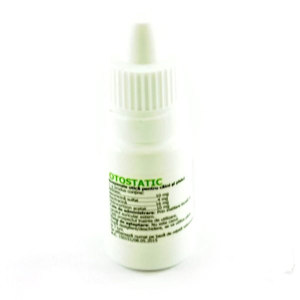 SOLUTIE OTICA PENTRU CAINI SI PISICI OTOSTATIC 7.5ML