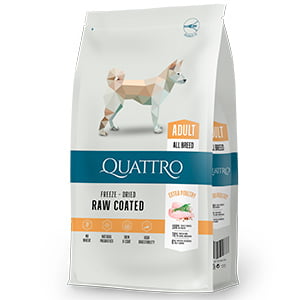 Quattro Dry Large Breed Adult Dog Food Extra Poultry 12 kg