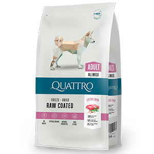 Quattro Dry All Breed Adult Dog Food Extra Lamb 12 kg