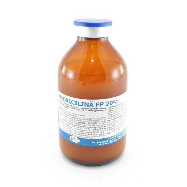 SOLUTIE INJECTABILA MULTISPECIE AMOXICILINA FP 20% 250ML