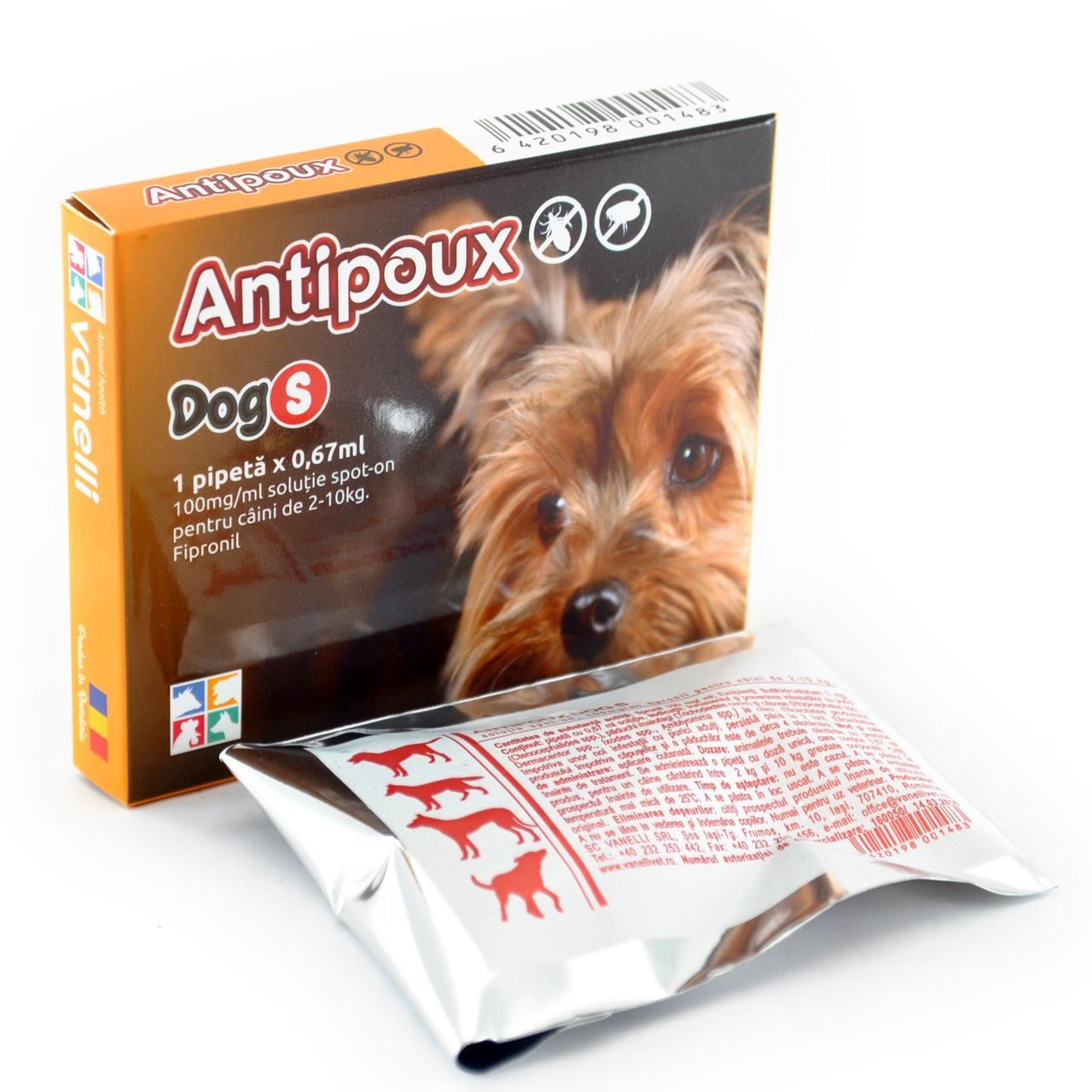 Antipoux dog s * 1 pip