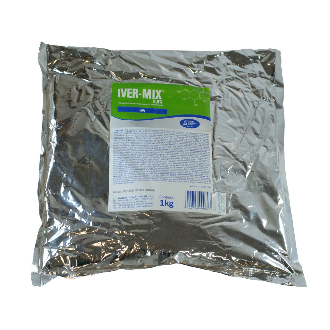PREMIX PENTRU SUINE IVER-MIX 1KG