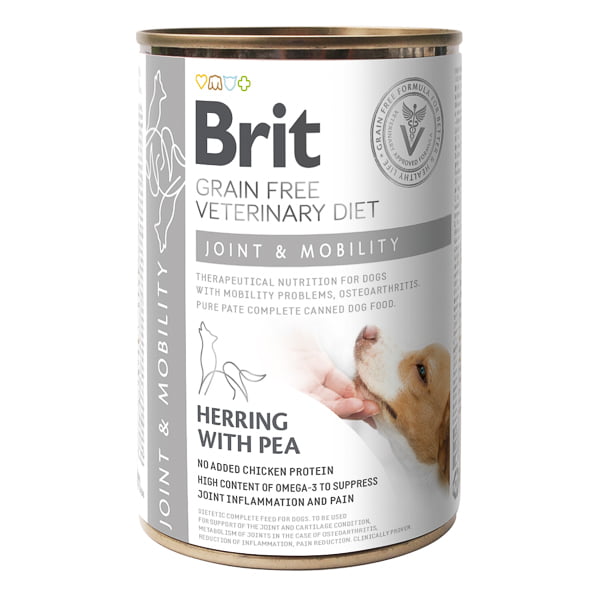 Brit GF Veterinary Diets Dog Can Joint and Mobility 400 g