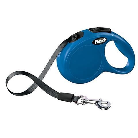 LESA PENTRU CAINI KERBL FLEXI CLASSIC CU BANDA XS 3M/12KG BLUE