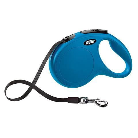 LESA PENTRU CAINI KERBL FLEXI CLASSIC CU BANDA M 5M/25KG BLUE