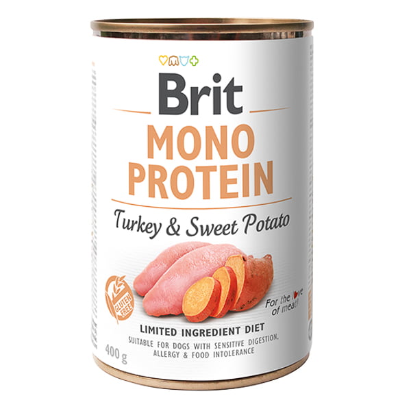 Brit Mono Protein Turkey & Sweet Potato 400 g