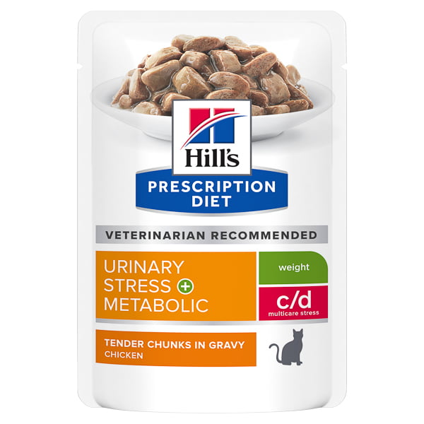 Hill's PD Feline c/d Stress + Metabolic 85 g (plic)
