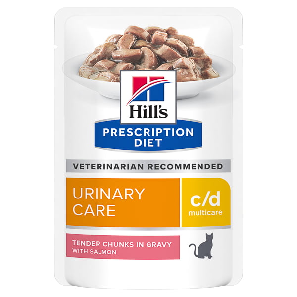 Hill's PD Feline c/d Salmon 85 g (plic)