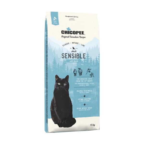HRANA USCATA PENTRU PISICI SUPER-PREMIUM CHICOPEE CAT CNL ADULT SENSIBLE LAMB 15KG/5276115