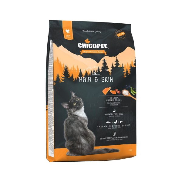 HRANA USCATA PENTRU PISICI SUPER PREMIUM CHICOPEE CAT HNL HAIR&SKIN 8KG/8343708