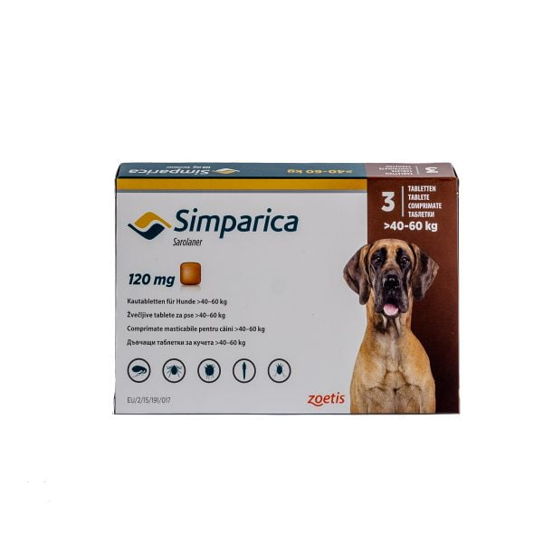 Simparica 120mg (40-60kg) x 3 tab_2