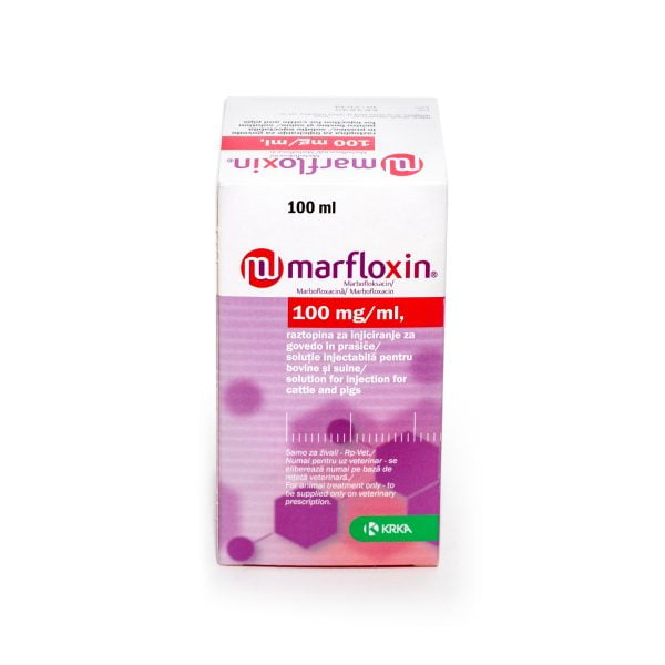 Marfloxin 100mg/ml solutie injectabila 100ml