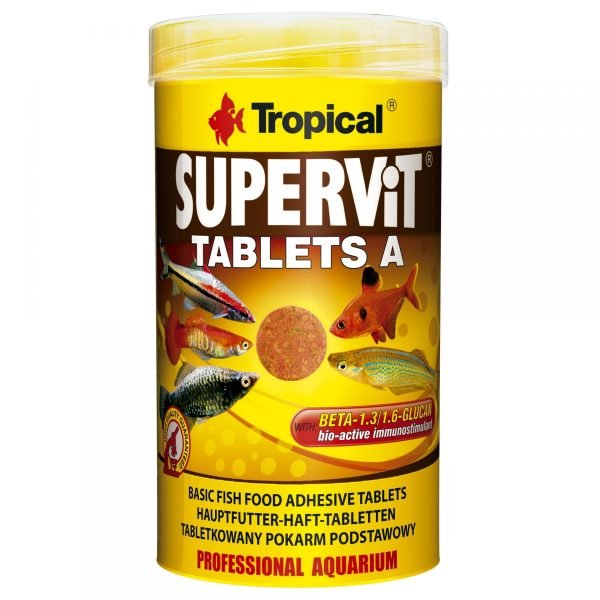 SUPERVIT tablete A, Tropical Fish,50ml, 36g
