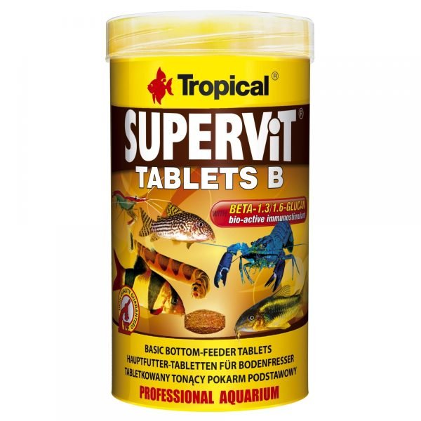 SUPERVIT tablete B, Tropical Fish,50ml, 50ml, 36g