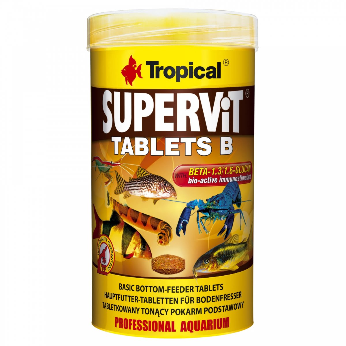 SUPERVIT tablete B, Tropical Fish,50ml, 50ml, 36g