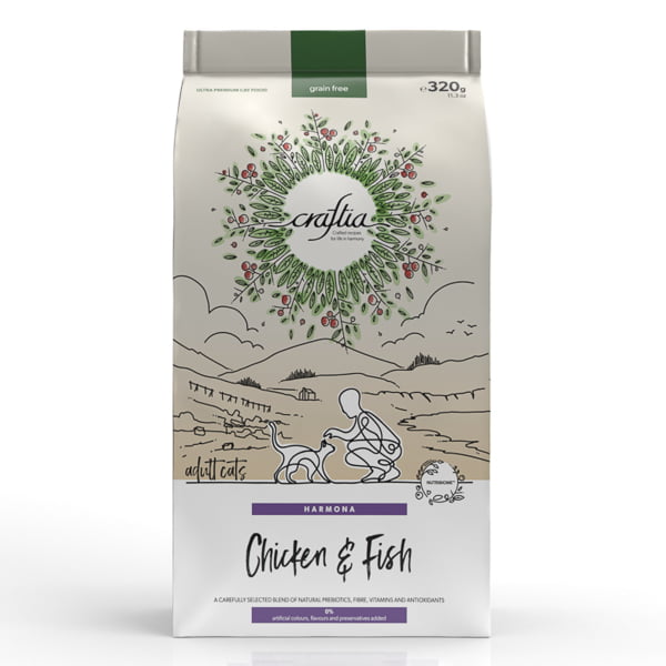 Craftia Harmona Chicken & Fish Adult Cat 320 g