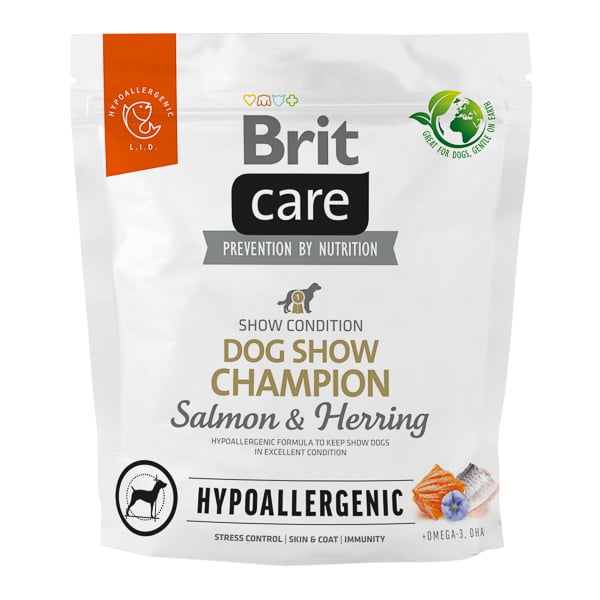 Brit Care Dog Hypoallergenic Dog Show Champion 1 kg