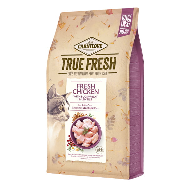 Carnilove True Fresh Cat Chicken 4.8 kg