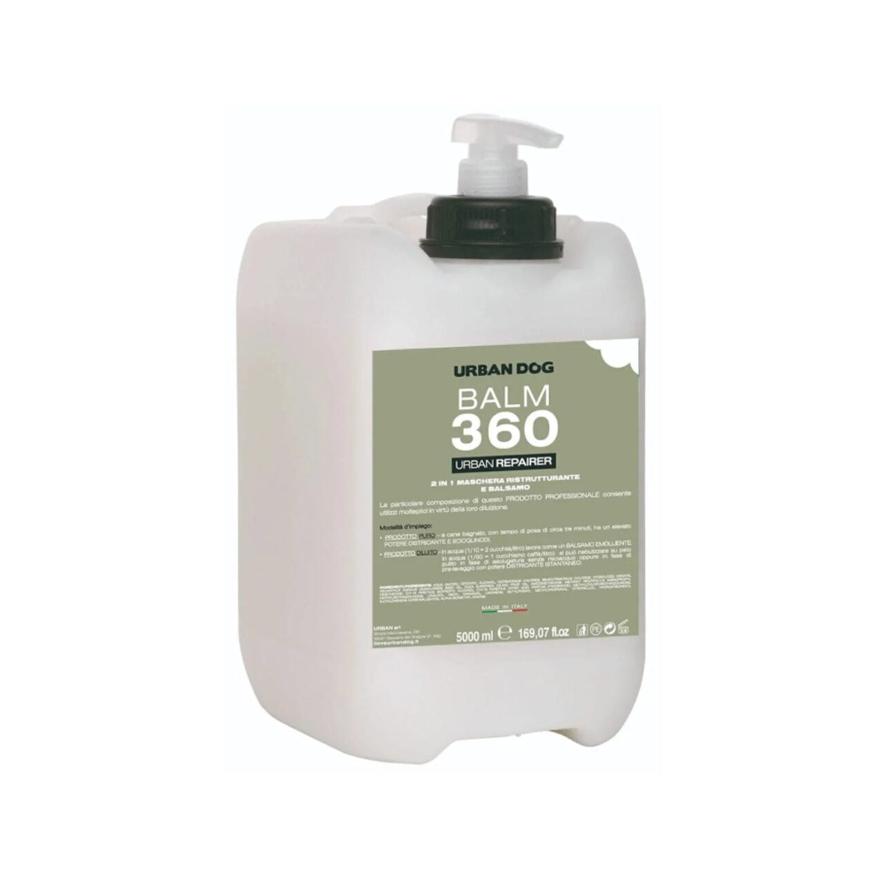 URBAN DOG BALSAM PROFESIONAL CONCENTRAT BIFAZIC BALM 360 5 L