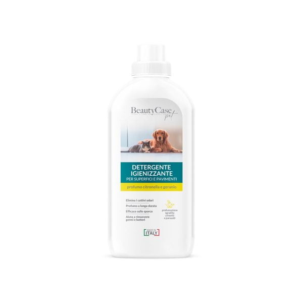 DETERGENT IGIENIZANT PENTRU SUPRAFETE MULTIPLE BEAUTY CASE LEMONGRASS&GERANIUM 1 L