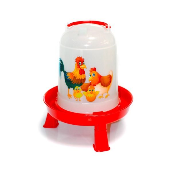 HRANITOR GAUN HAPPY RED PASARI 5L CU PICIOARE