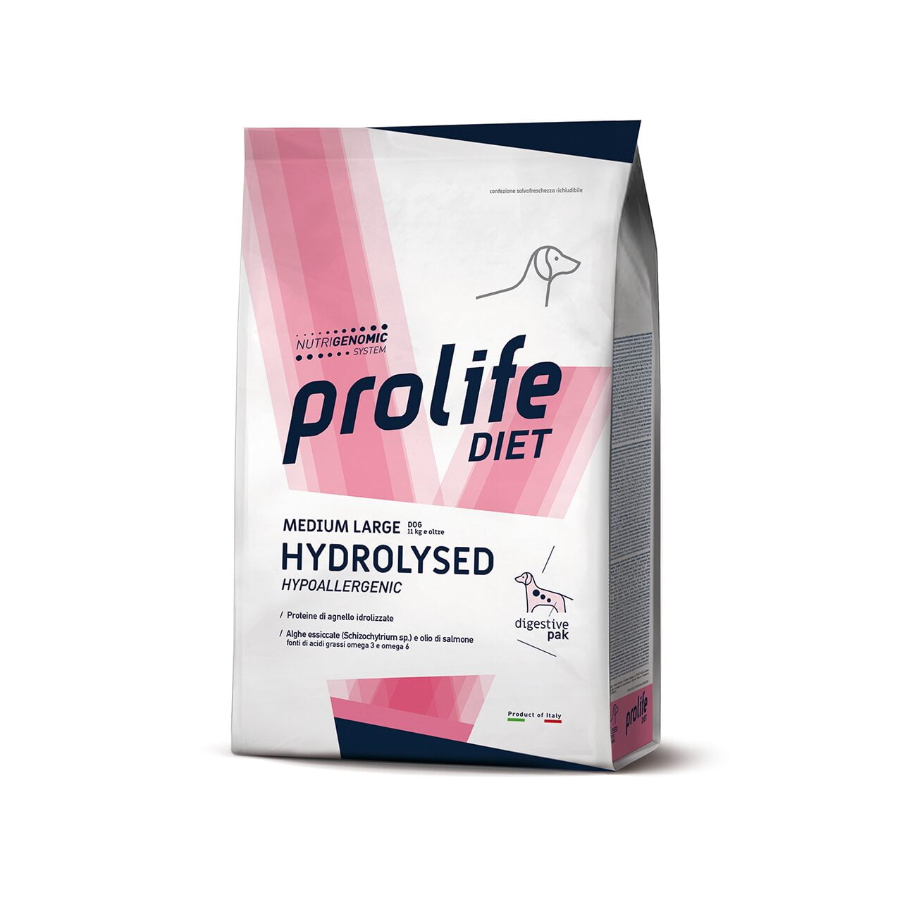DIETA VETERINARA USCATA PROLIFE HIPOALERGENIC HIDROLIZAT MIEL PENTRU CAINI DE TALIE MEDIE/MARE 8 KG