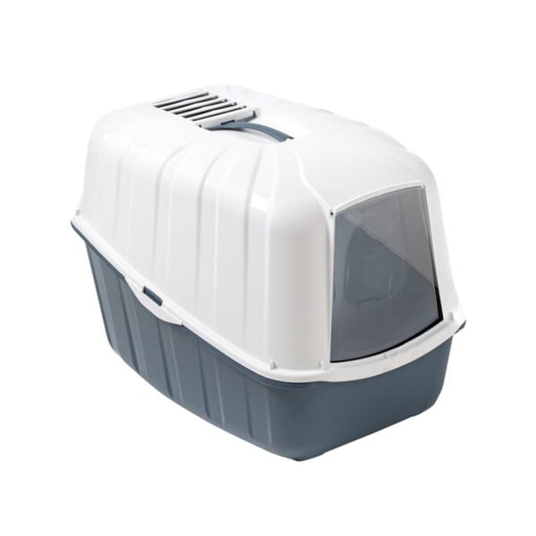 LITIERA PENTRU PISICI MPS KOMODA DARK BLUE 54x39x40CM