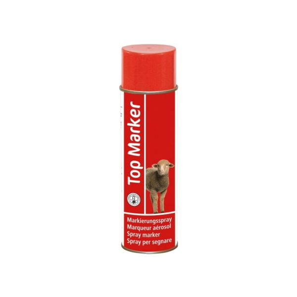 SPRAY PENTRU MARCARE OI TOP MARKER KERBL 500ML ROSU