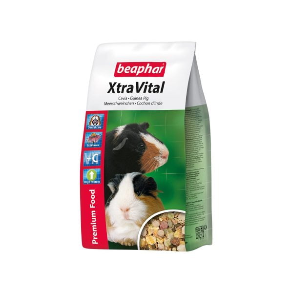 HRANA PREMIUM PENTRU PORCUSORI DE GUINEEA XTRA VITAL BEAPHAR 1KG
