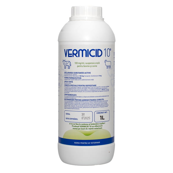 Vermicid 10% 1 l